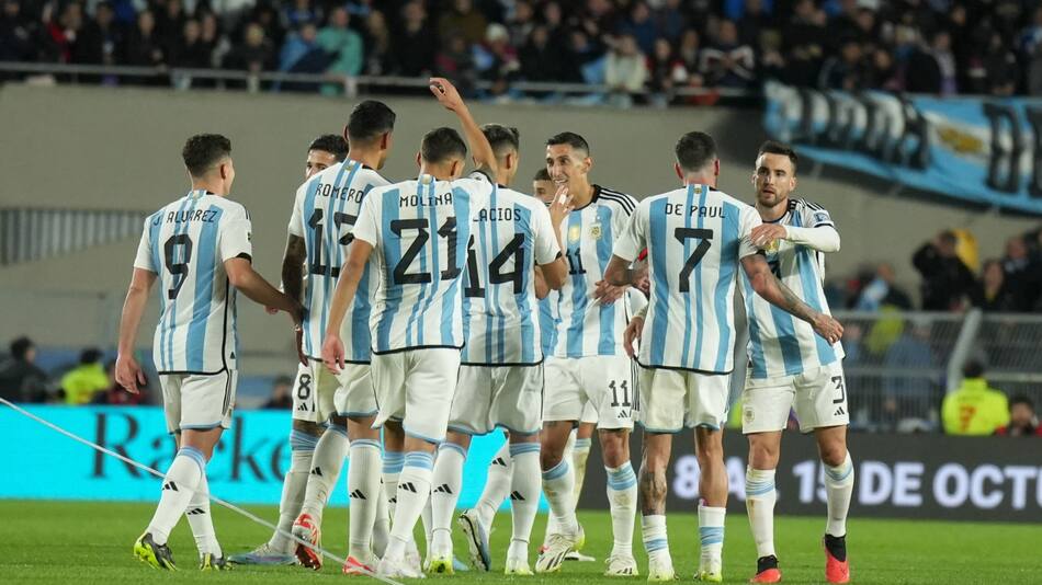 Selección Argentina. Foto: NA.