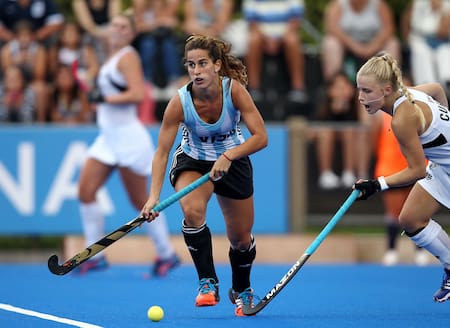 Agostina Alonso, capitana de Las Leonas.