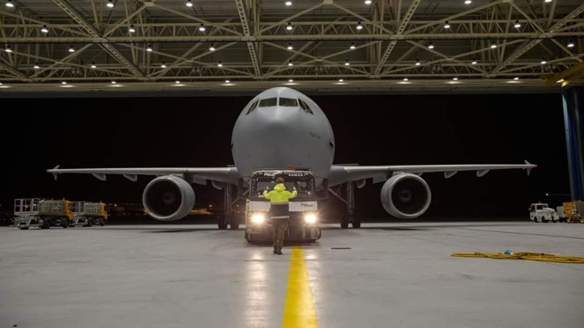 Avión de Alemania para trasladar a pacientes italianos