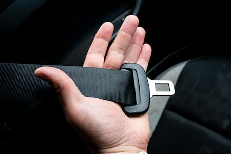 Cinturón de seguridad. Foto: pexels.