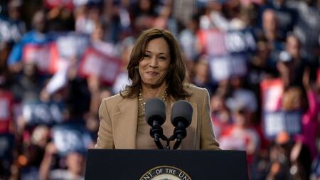 Kamala Harris, candidata demócrata a la Presidencia de Estados Unidos. Foto: Reuters.