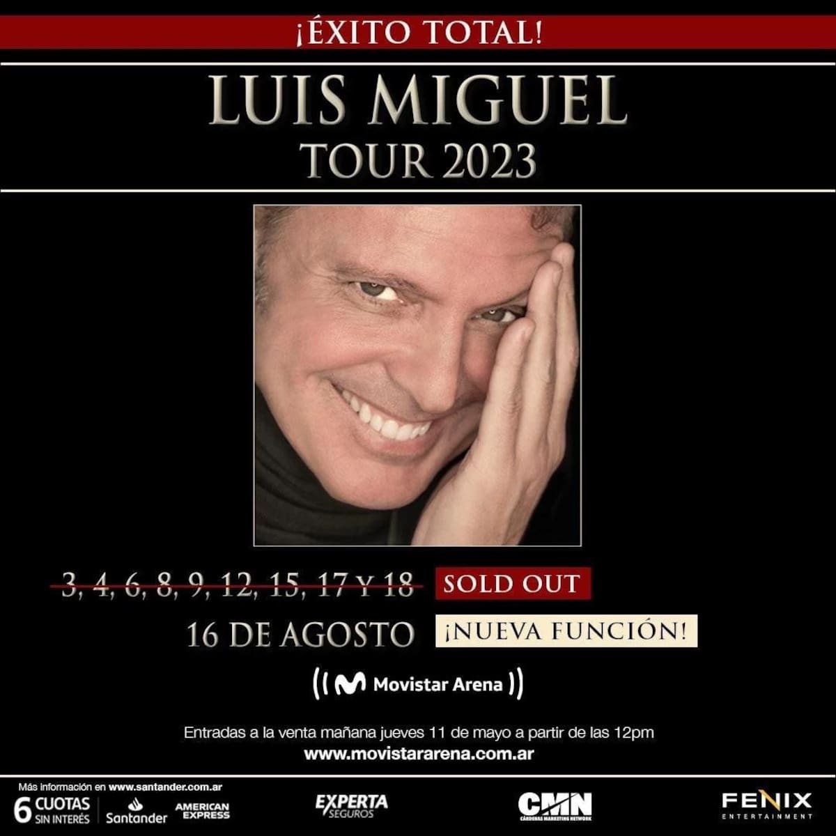Luis Miguel, show, música, NA