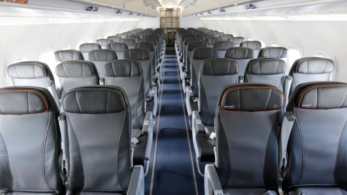 Asientos de avión. Foto: REUTERS