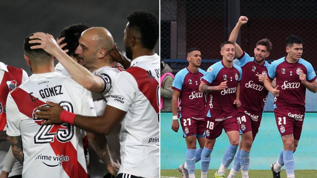 River vs Arsenal. Foto: NA.