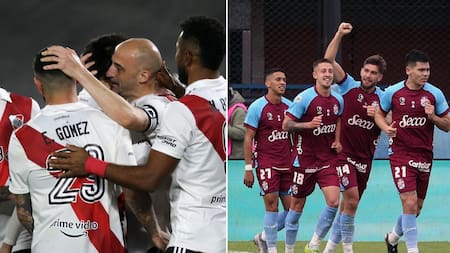 River vs Arsenal. Foto: NA.