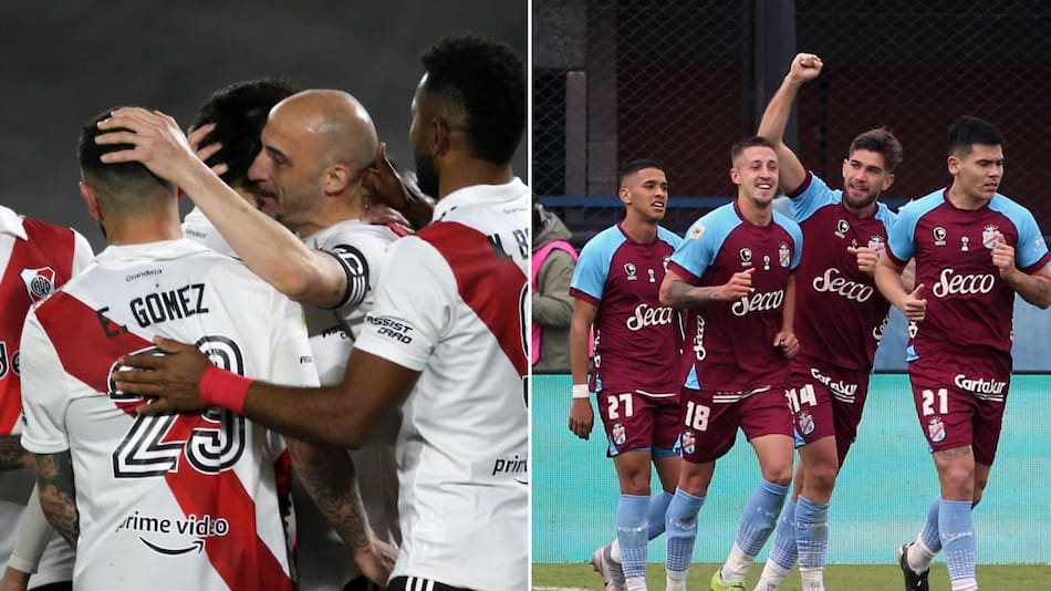 River vs Arsenal. Foto: NA.