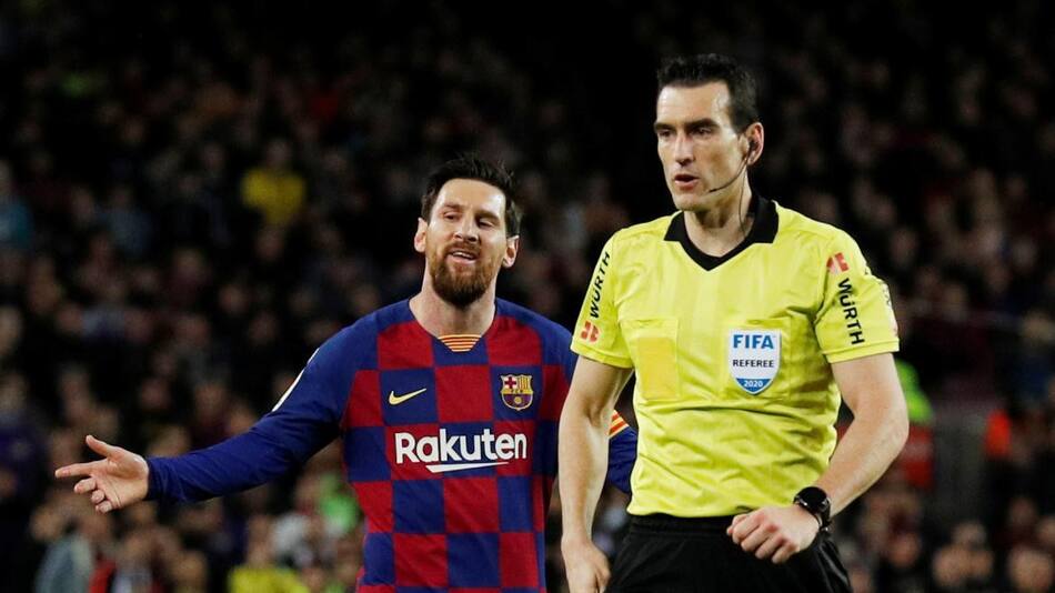 Lionel Messi en la Liga española, REUTERS