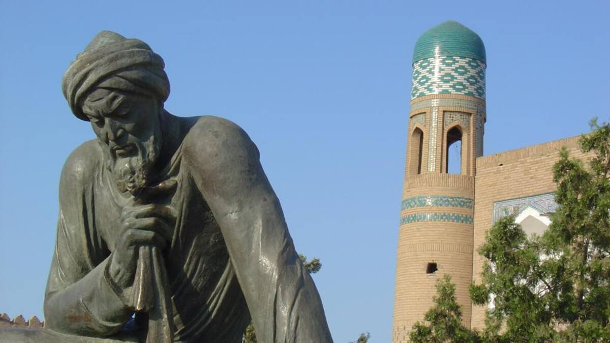 Al-Khwarizmi, un matemático, astrónomo y geógrafo persa musulmán, que vivió aproximadamente entre 780 y 850