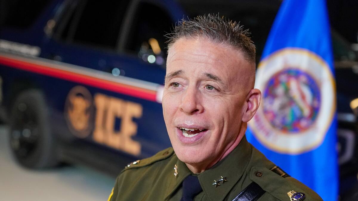 Gregory Bovino, comandante general del ICE de EEUU.