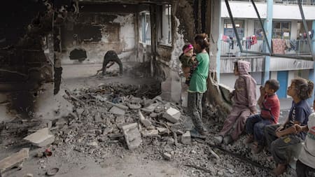 Guerra en Gaza. Foto: EFE