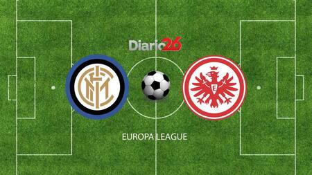 Europa League, Inter vs. Frankfurt, fútbol, deportes, Diario26