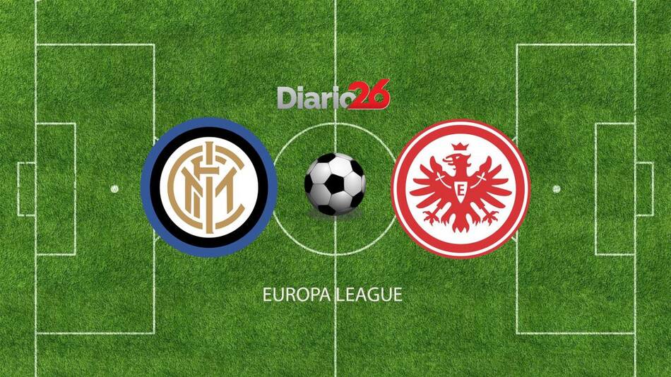 Europa League, Inter vs. Frankfurt, fútbol, deportes, Diario26