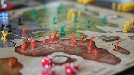 Juego de mesa. Mapa. Geopolítica. Foto: Unsplash