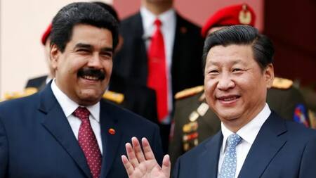Nicolás Maduro y Xi Jinping. Foto: Reuters