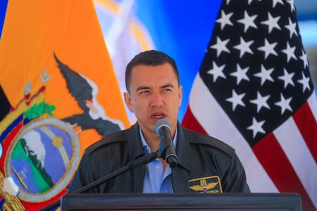 Daniel Noboa, Ecuador. Foto: EFE