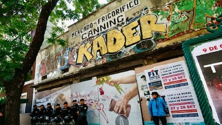 Allí funcionaba un histórico mercado-frigorífico