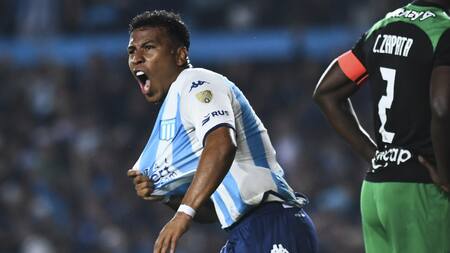 Roger Martínez. Foto: Twitter @RacingClub.