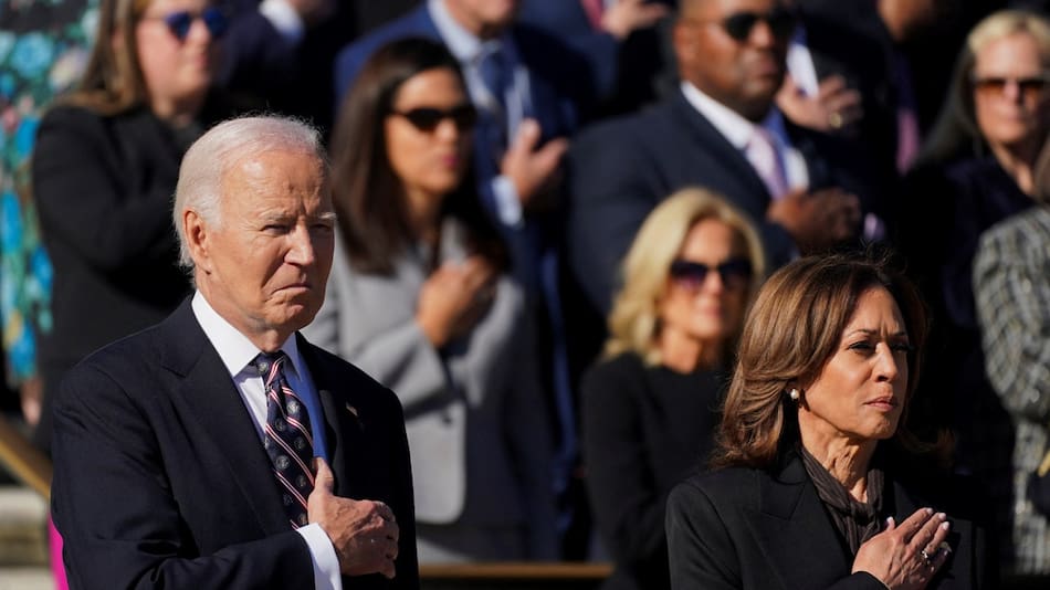 Joe Biden y Kamala Harris. Foto: Reuters