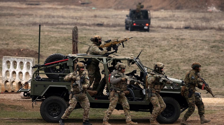 Ejército de España. Foto: Reuters/Stoyan Nenov