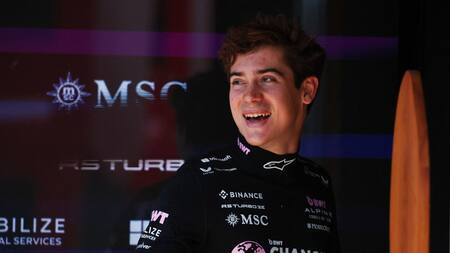 Franco Colapinto, piloto de Alpine. Foto: Reuters (Florion Goga)