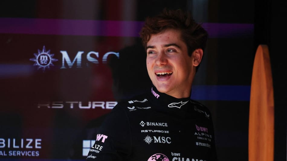 Franco Colapinto, piloto de Alpine. Foto: Reuters (Florion Goga)