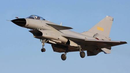Avión J-10C. Foto: Reuters.