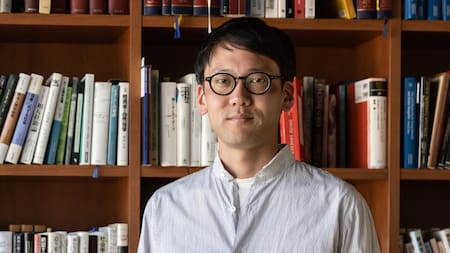 Kohei Saito, filósofo japonés. Foto: Gentileza Globovisión.