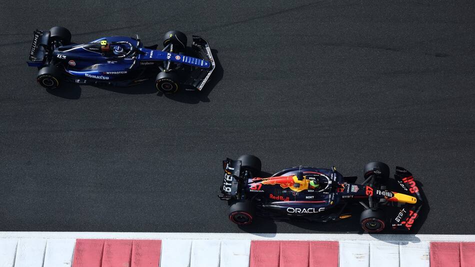 Franco Colapinto e Isack Hadjar. Foto: Reuters.