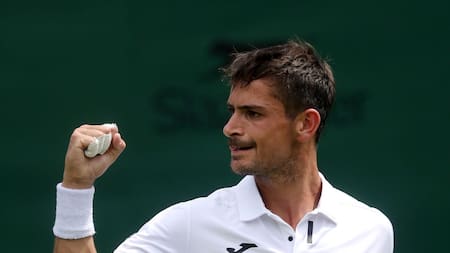 Wimbledon: Mariano Navone fue la única alegría de una jornada negra para los argentinos