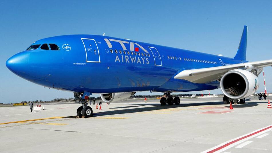 Avión de ITA Airways. Foto: Reuters.