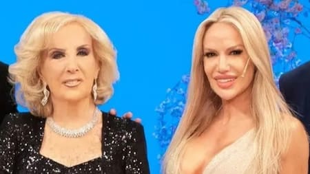 Mirtha Legrand y Luciana Salazar. Foto: Instagram/mirthalegrand.