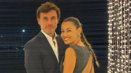 Pampita y Roberto García Moritán. Foto: Instagram.