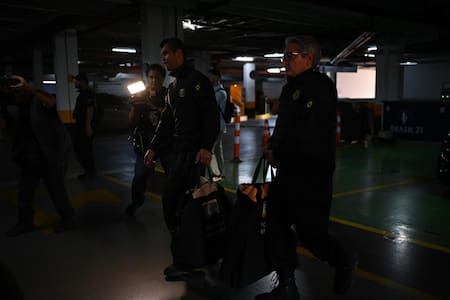 Allanamiento en Brasil. Foto: EFE