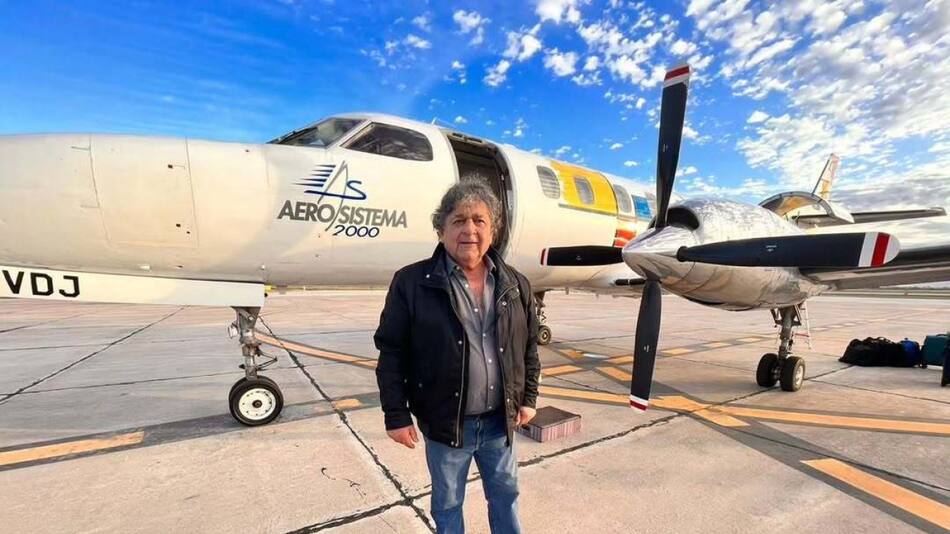 Cacho Deicas, cantante de Los Palmeras. Foto: Instagram @cachodeicasoficial