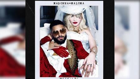 Madonna y Maluma, Instagram, música