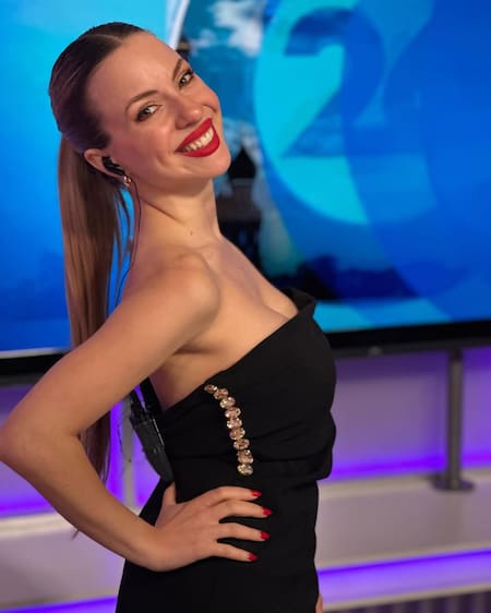 Sofía Raimúndez, conductora de 8AM en Canal 26. Foto: IG @sofiraimundez