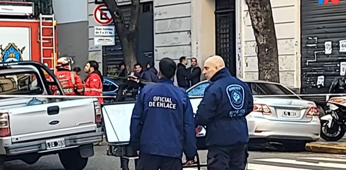 Incendio en San José 1121