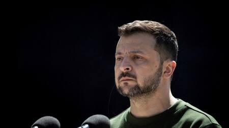 Volodimir Zelenski, presidente de Ucrania. Foto: Reuters.