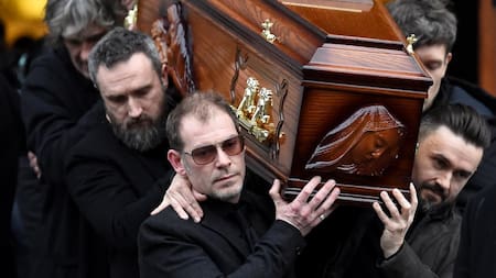 Último adiós a la cantante de The Cranberries, Dolores O Riordan (Reuters)