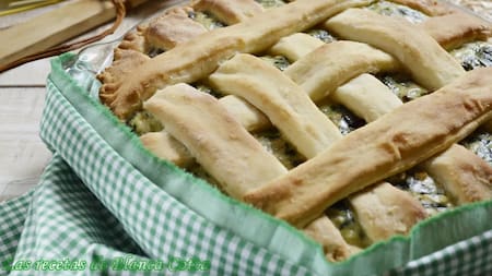 Tarta salada. Foto: YouTube