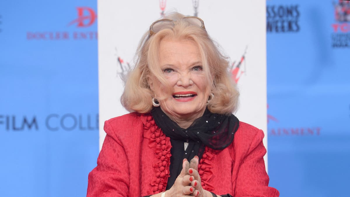 Gena Rowlands. Foto: Reuters.