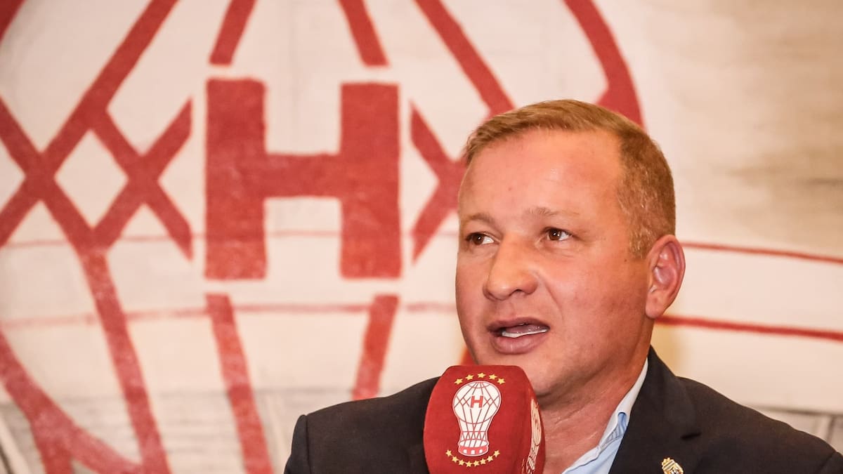 Abel Poza, presidente de Huracán.
