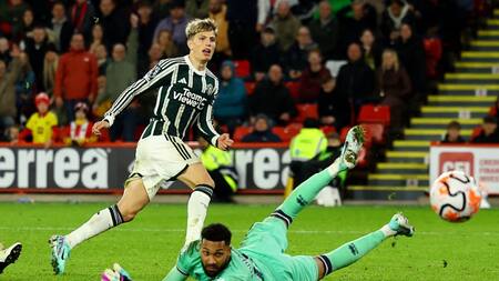 Alejandro Garnacho; Manchester United. Foto: Reuters.