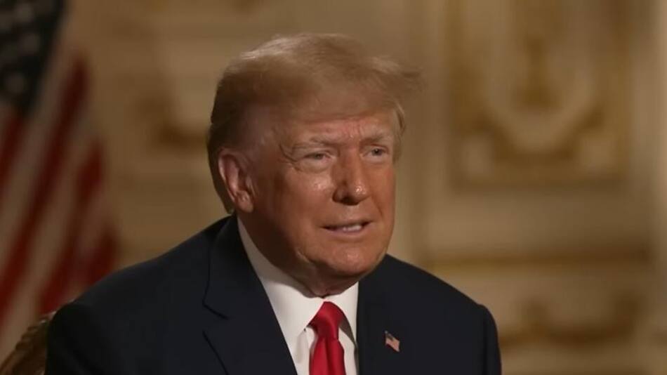 Donald Trump, entrevistado por Fox News. Foto: Captura Fox News.