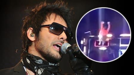 Beto Cuevas - Caída del escenario