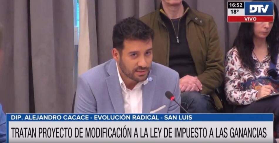 Ganancias: dictamen al proyecto que beneficiará a trabajadores y jubilados. Foto: Diputados.
