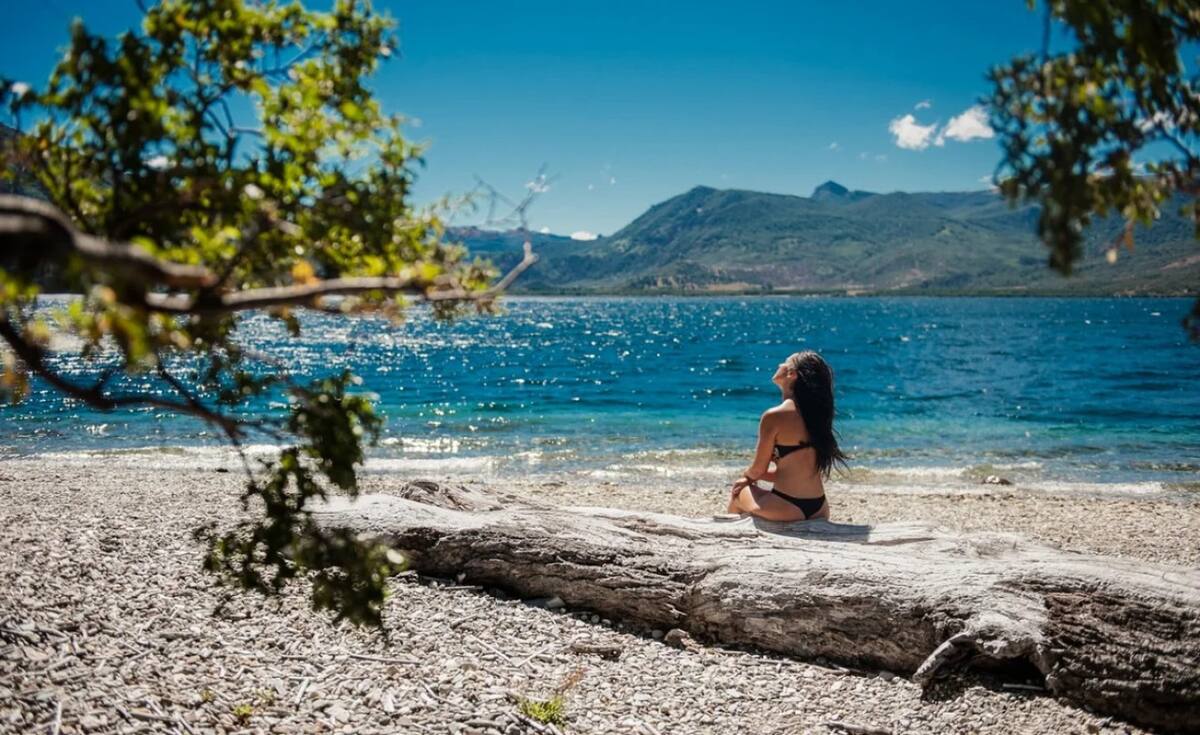Villa Lago Meliquina es uno de los lugares más lindos de la Patagonia. Foto: NA.
