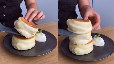 Deliciosos, nutritivos y saludables: el sencillo paso a paso para hacer unos panqueques japoneses