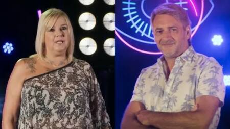 Virginia y Darío de Gran Hermano. Foto: Capturas.