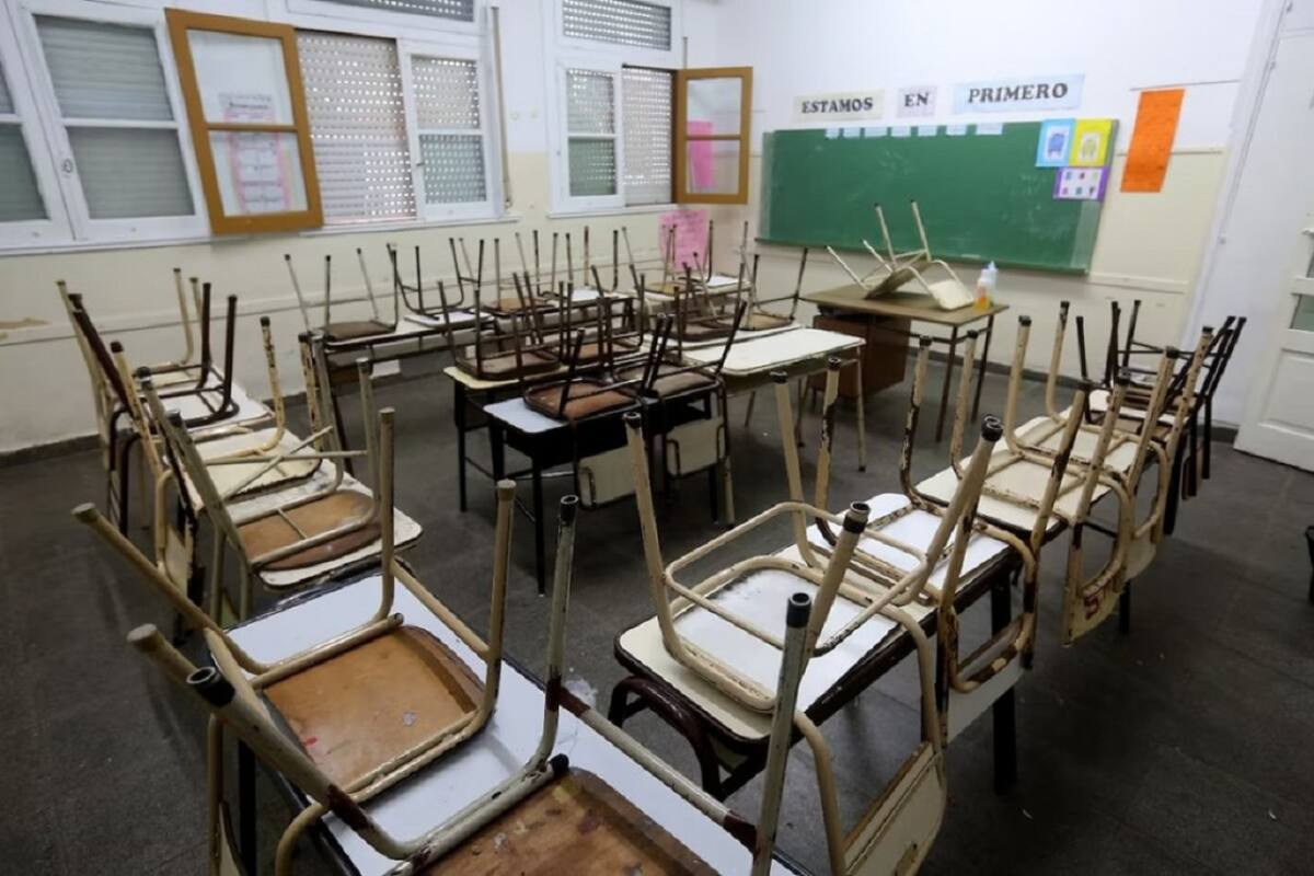 Paro docente. Foto: NA